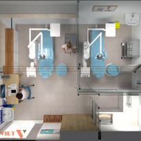 Thiết kế phòng khám nha khoa Bình Tân đáp ứng công năng